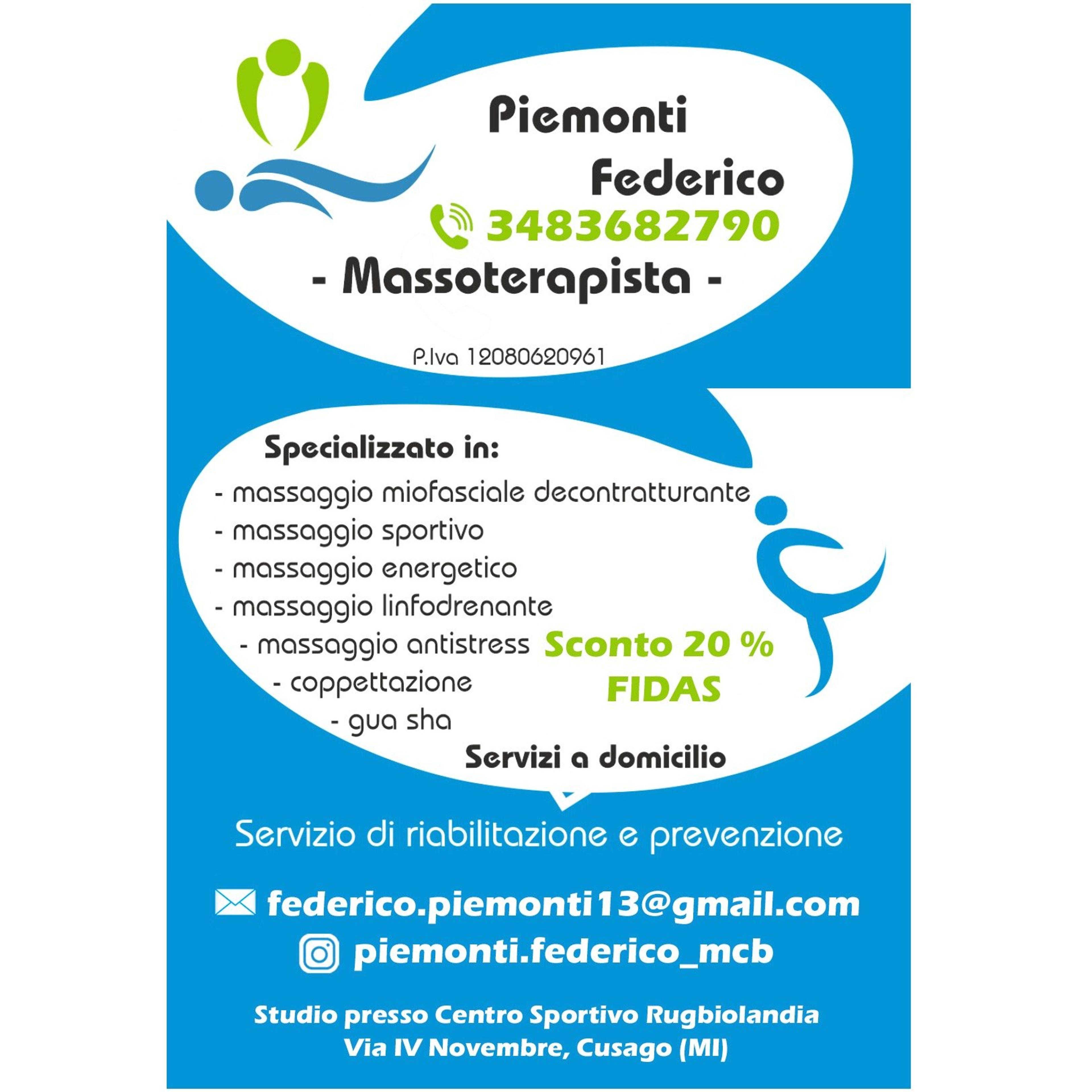 Studio massoterapico piemonti federico