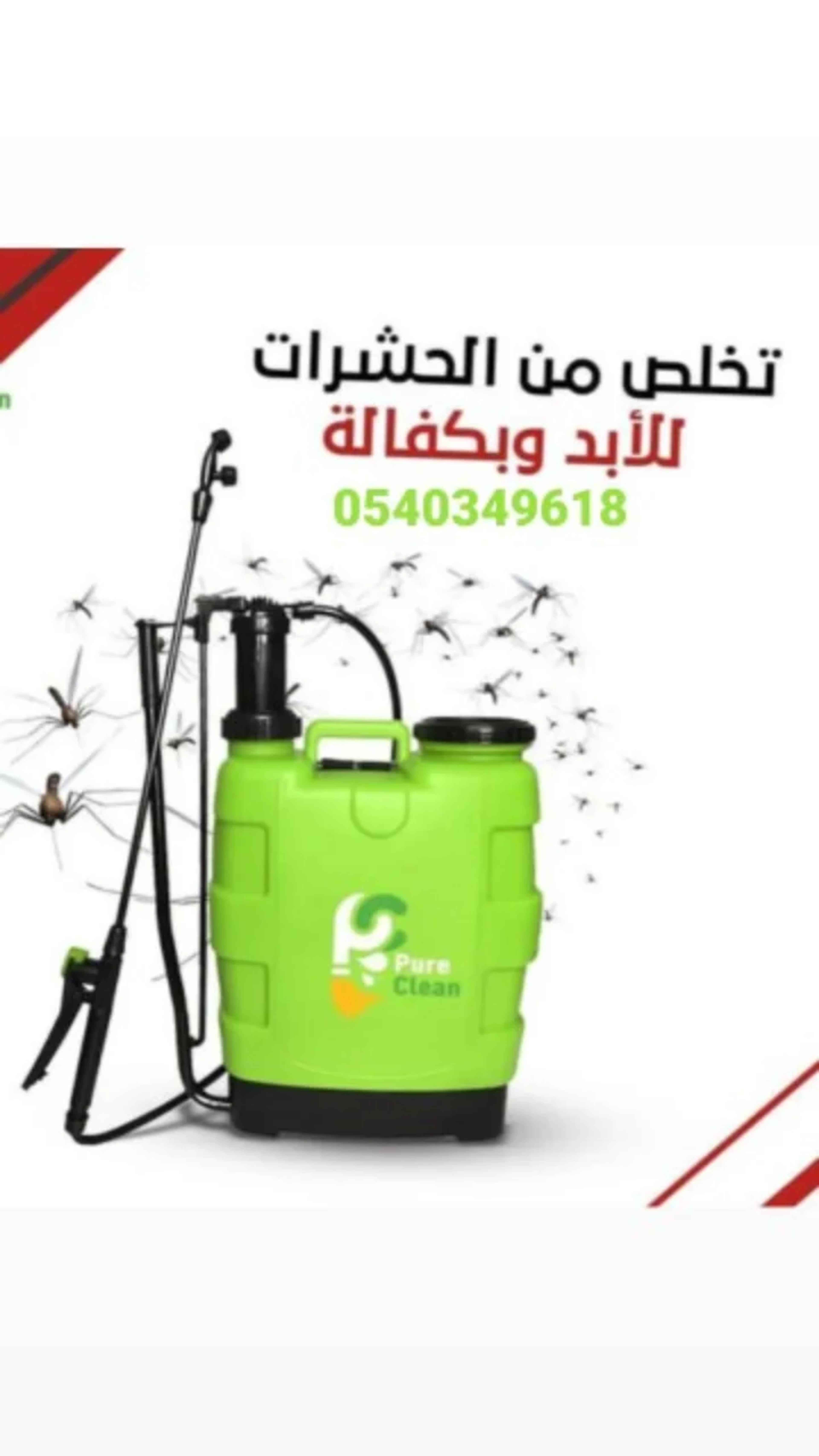 شركة مكافحة حشرات بحائل رش مبيدات