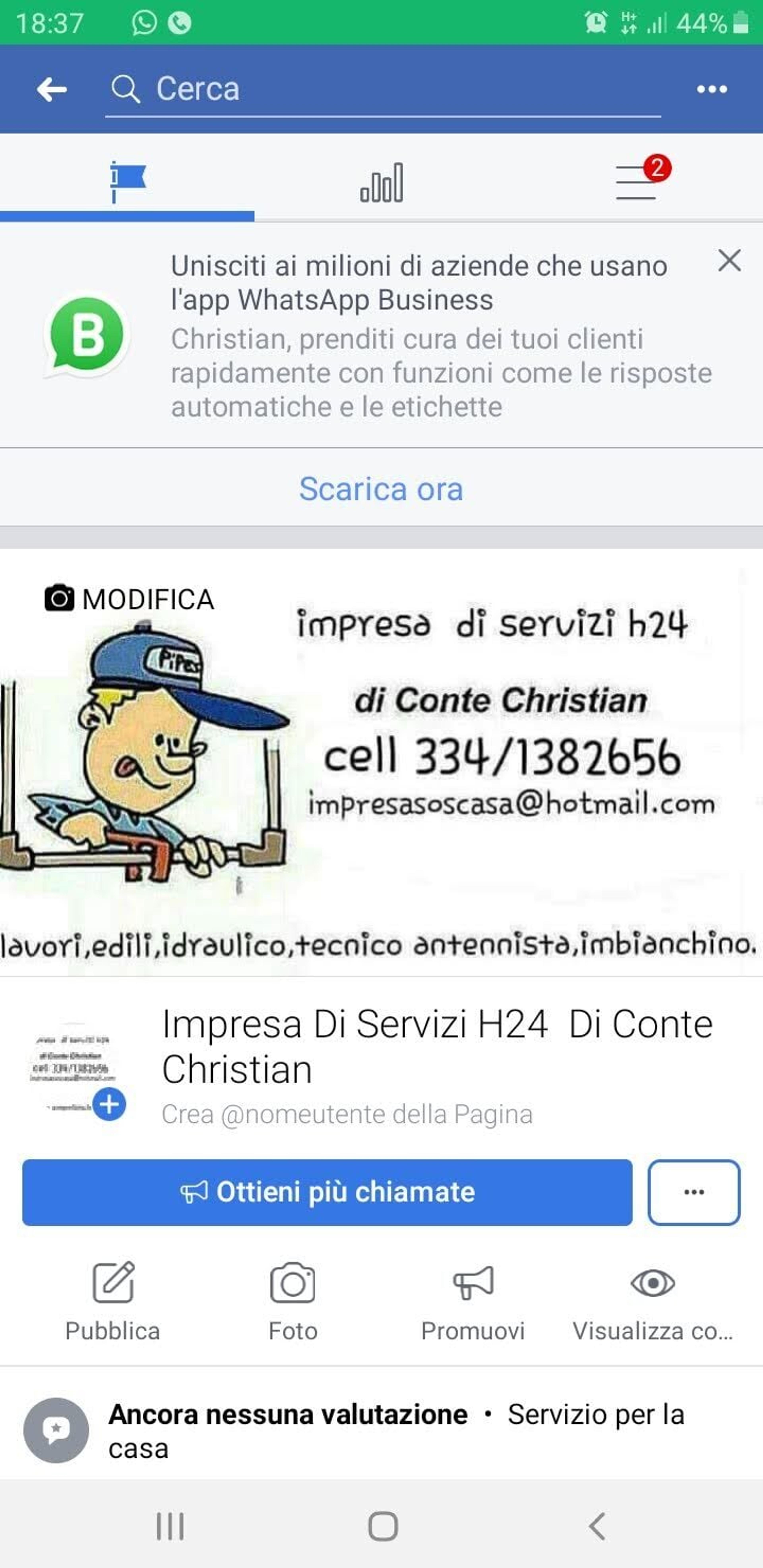 IMPRESA DI SERVIZI H24 DI CONTE CHRISTIAN ?