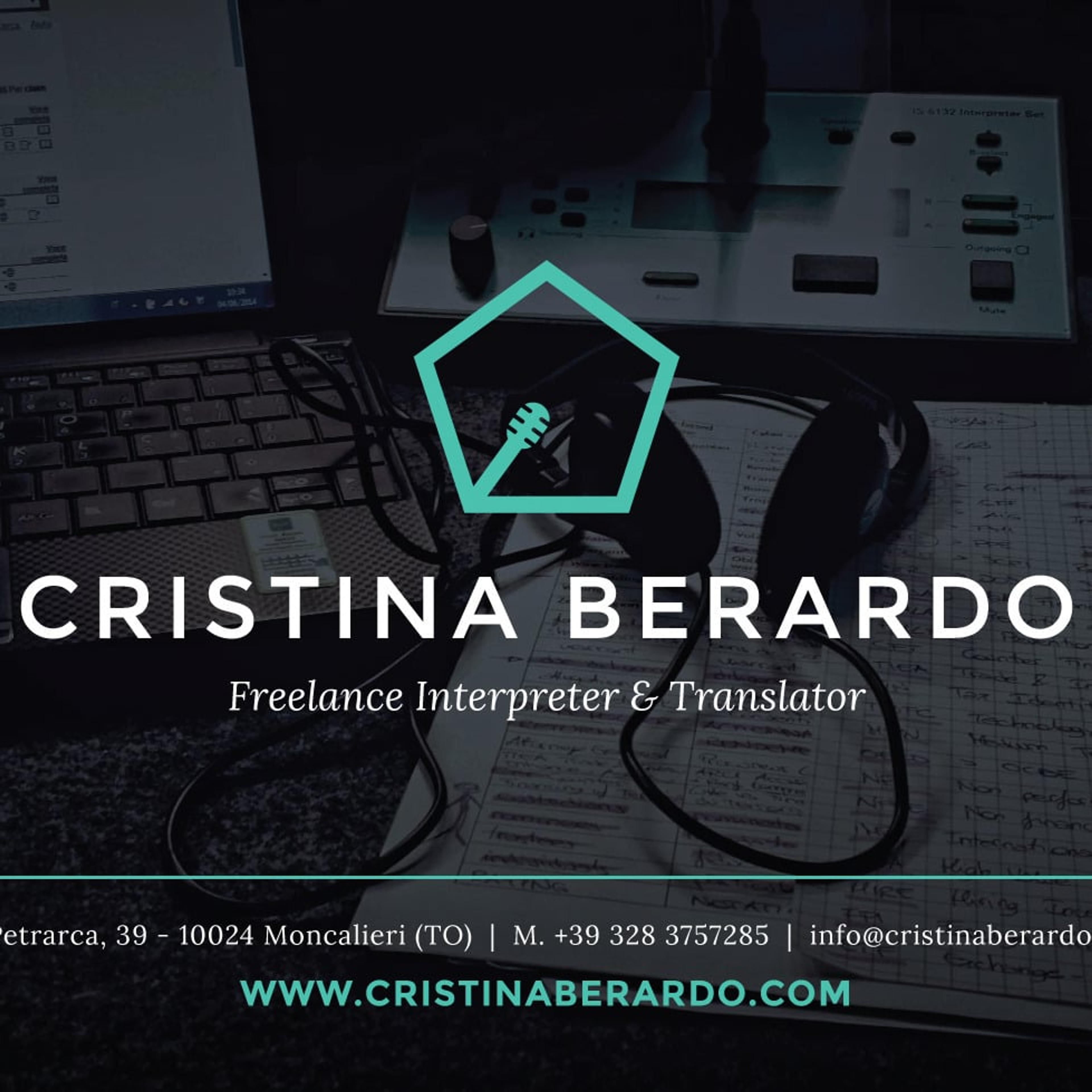 C. BERARDO Interpreting & Translation Interprete di conferenza e traduzioni scritte