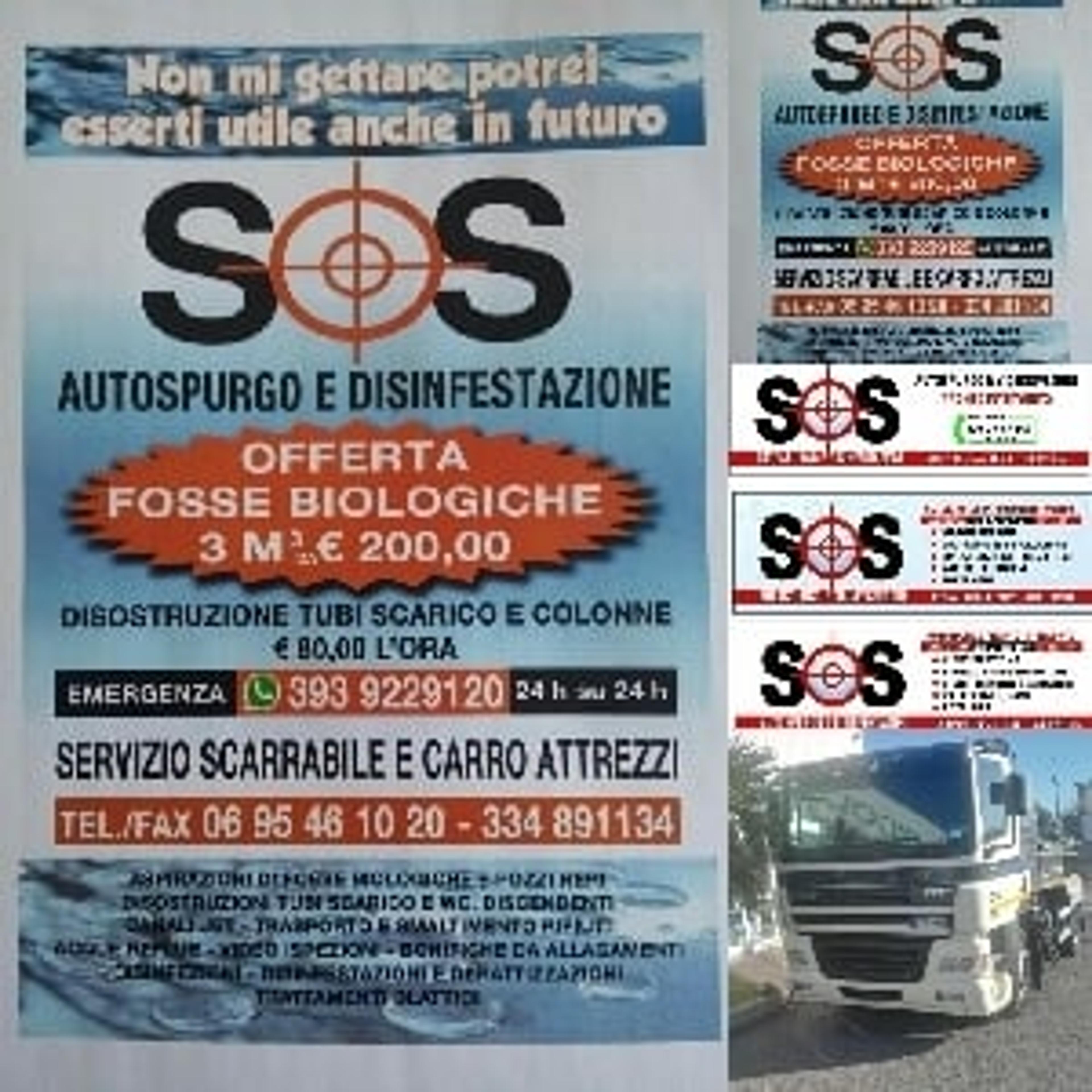Sos Autospurgho e Disinfestazioni