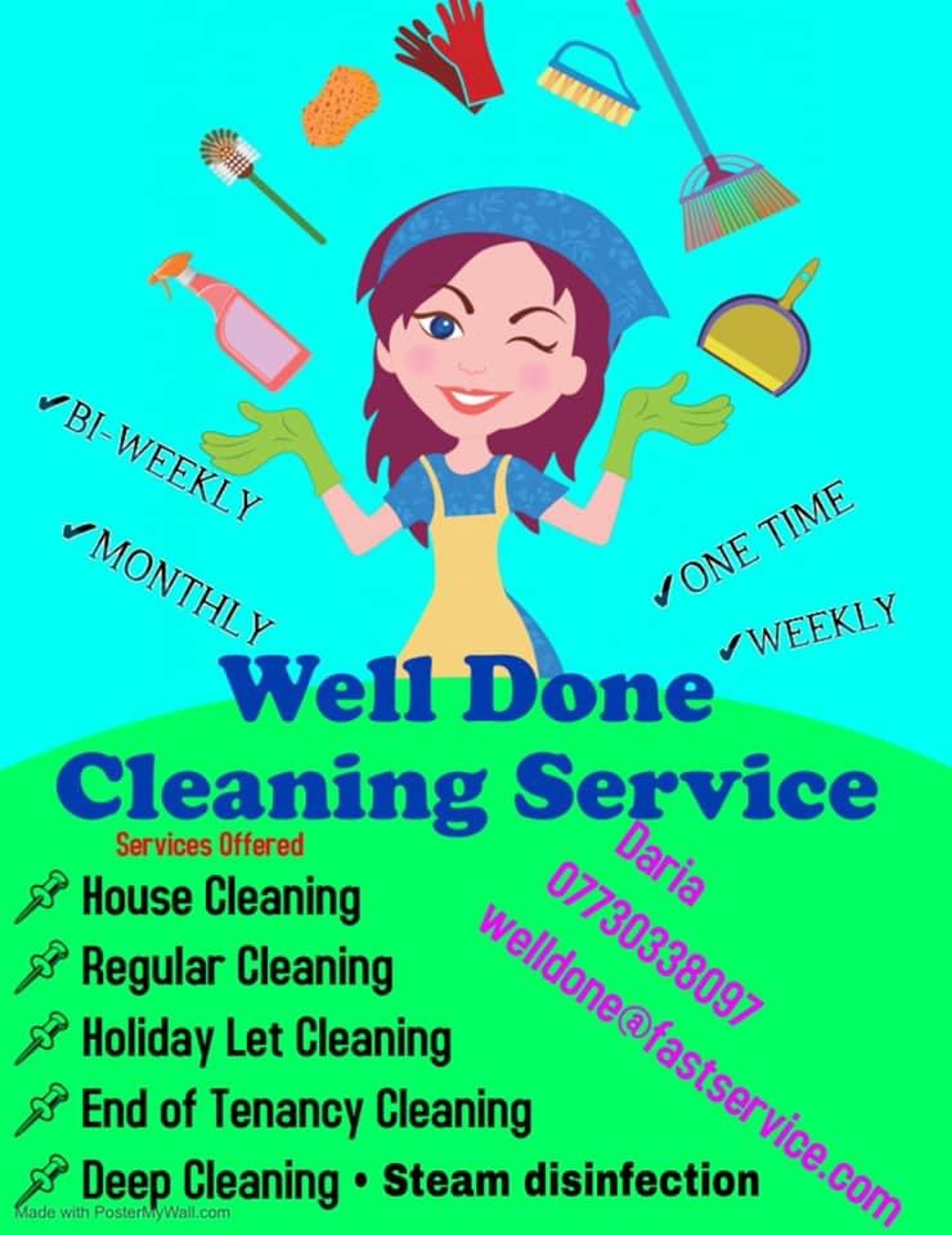 Well Done Cleaning Service