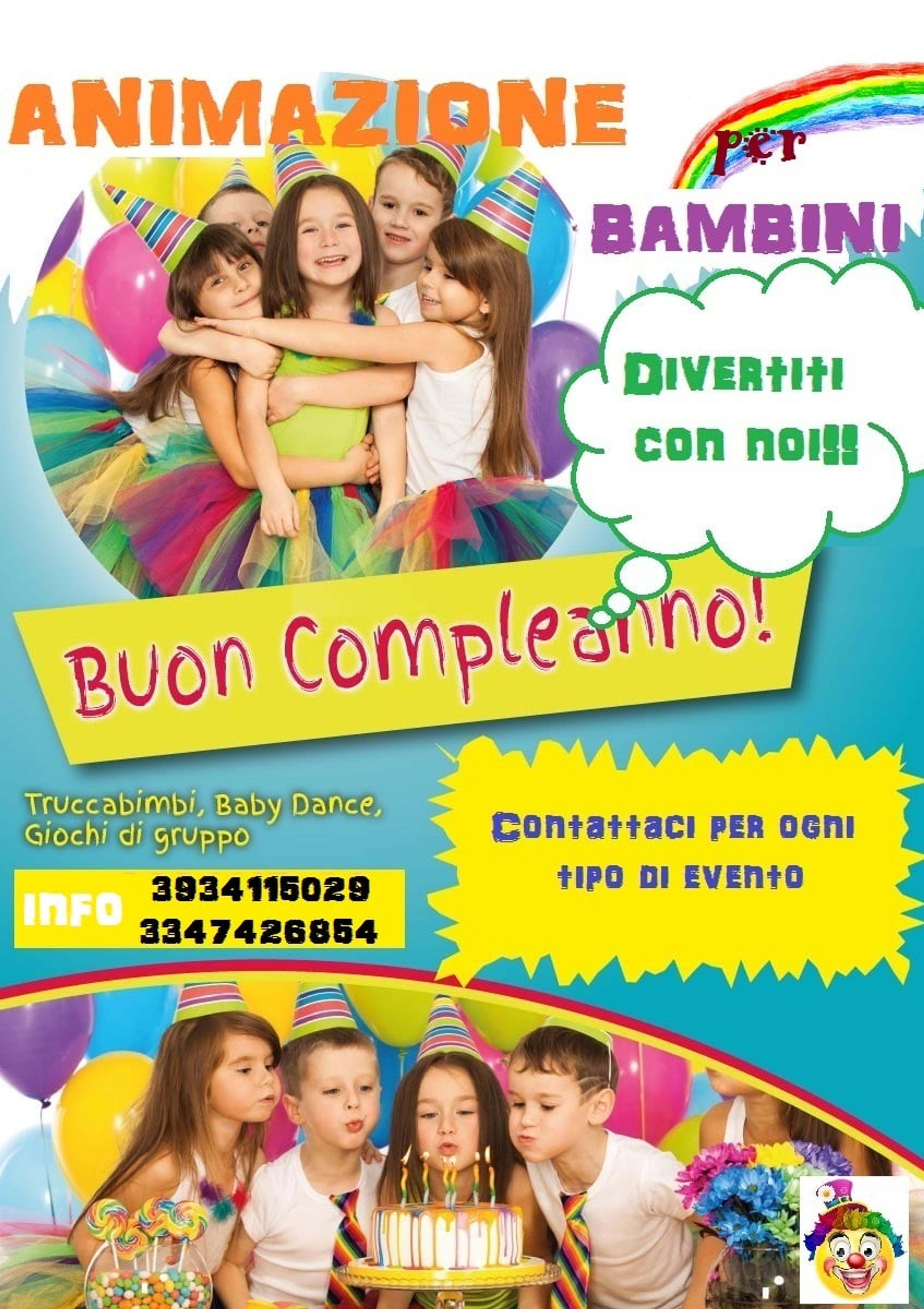 Animazione Per Bambini (contattare Telefonicamente )