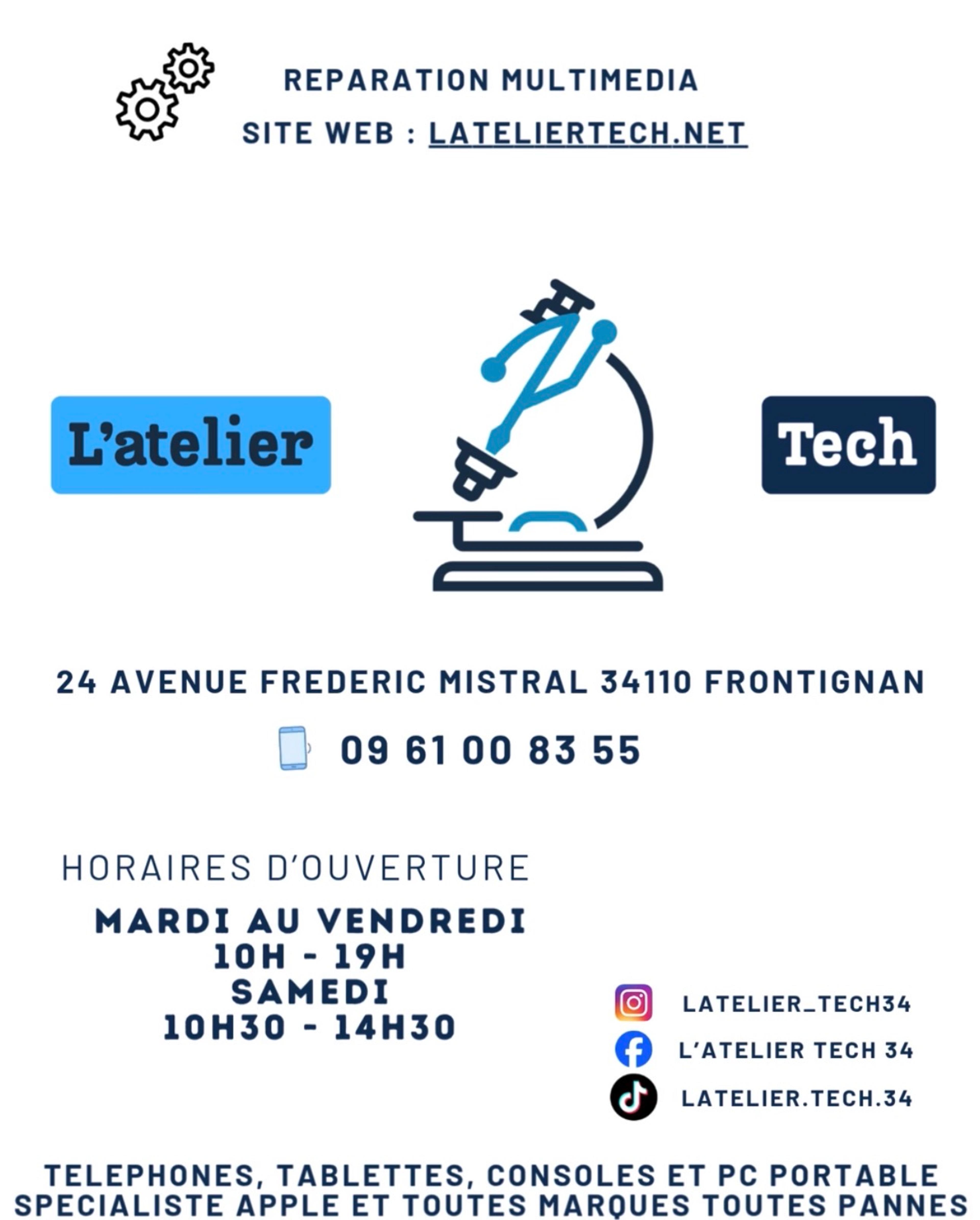 L’atelier Tech 34