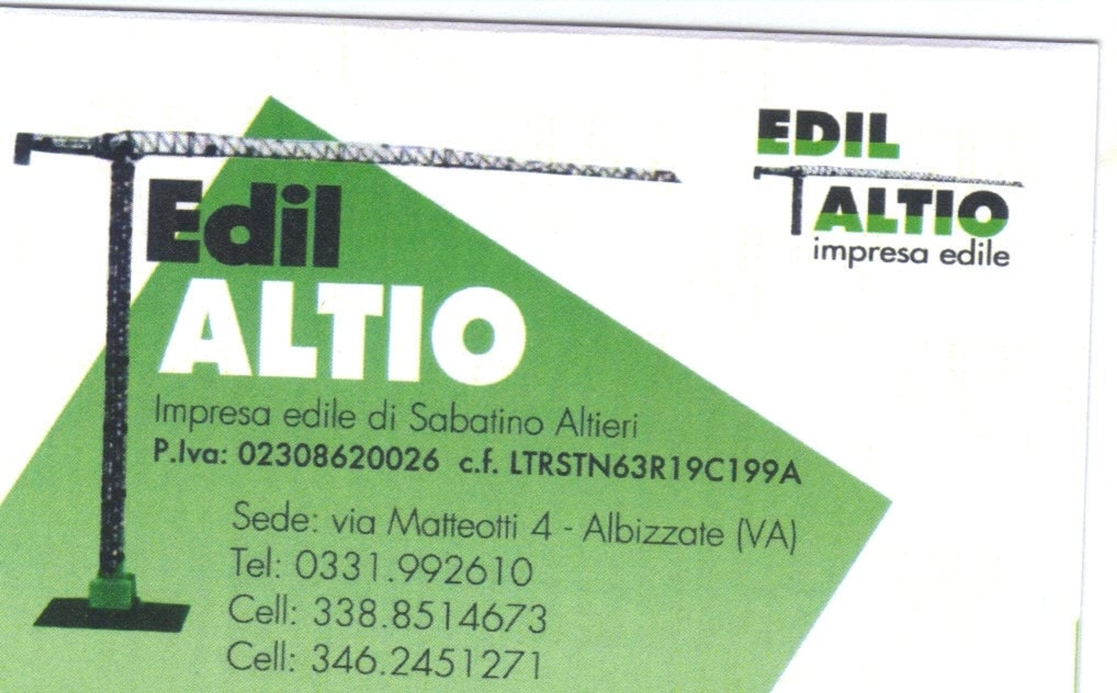 Edilaltio di Sabatino Altieri