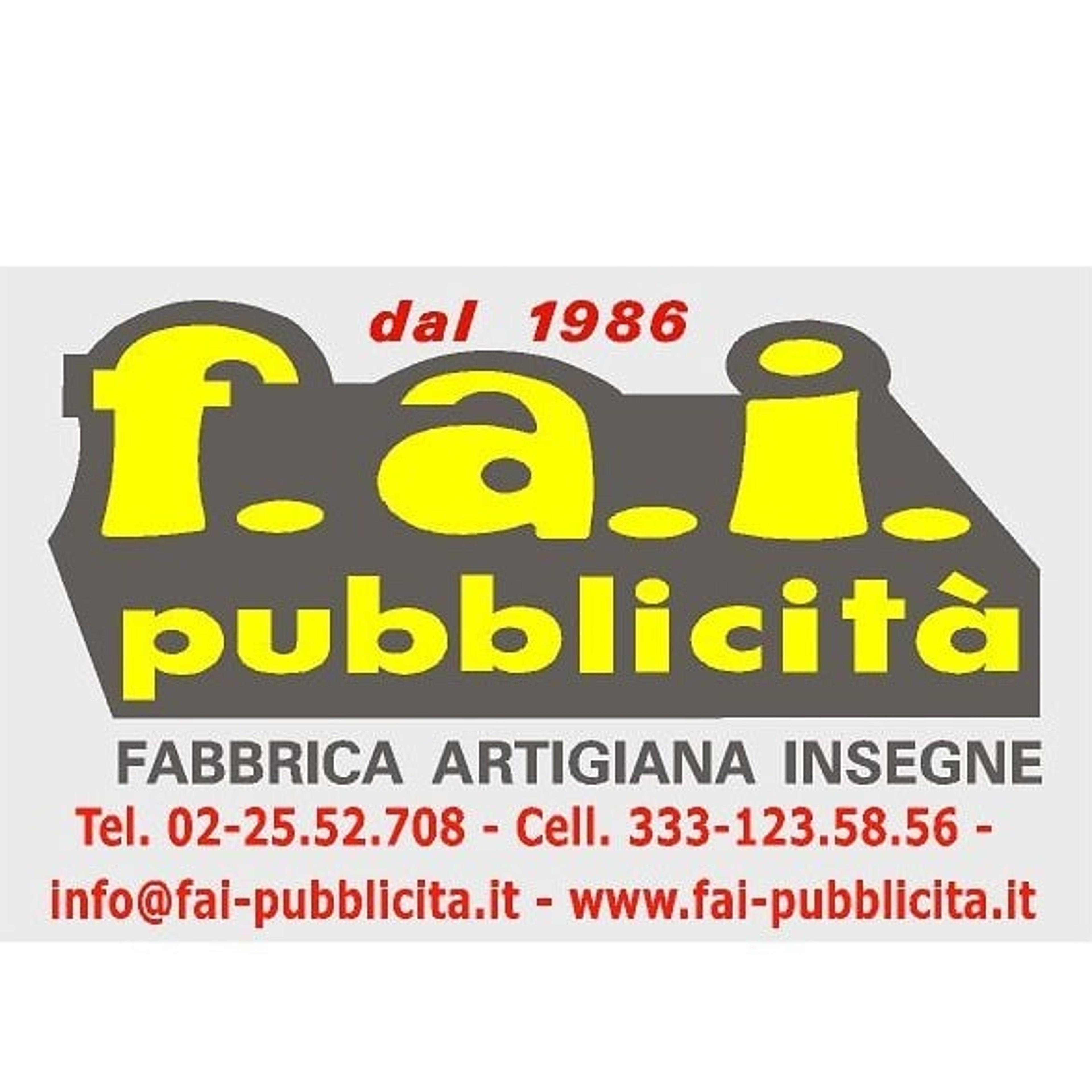 F.A.I pubblicità di Giovanni Grossi