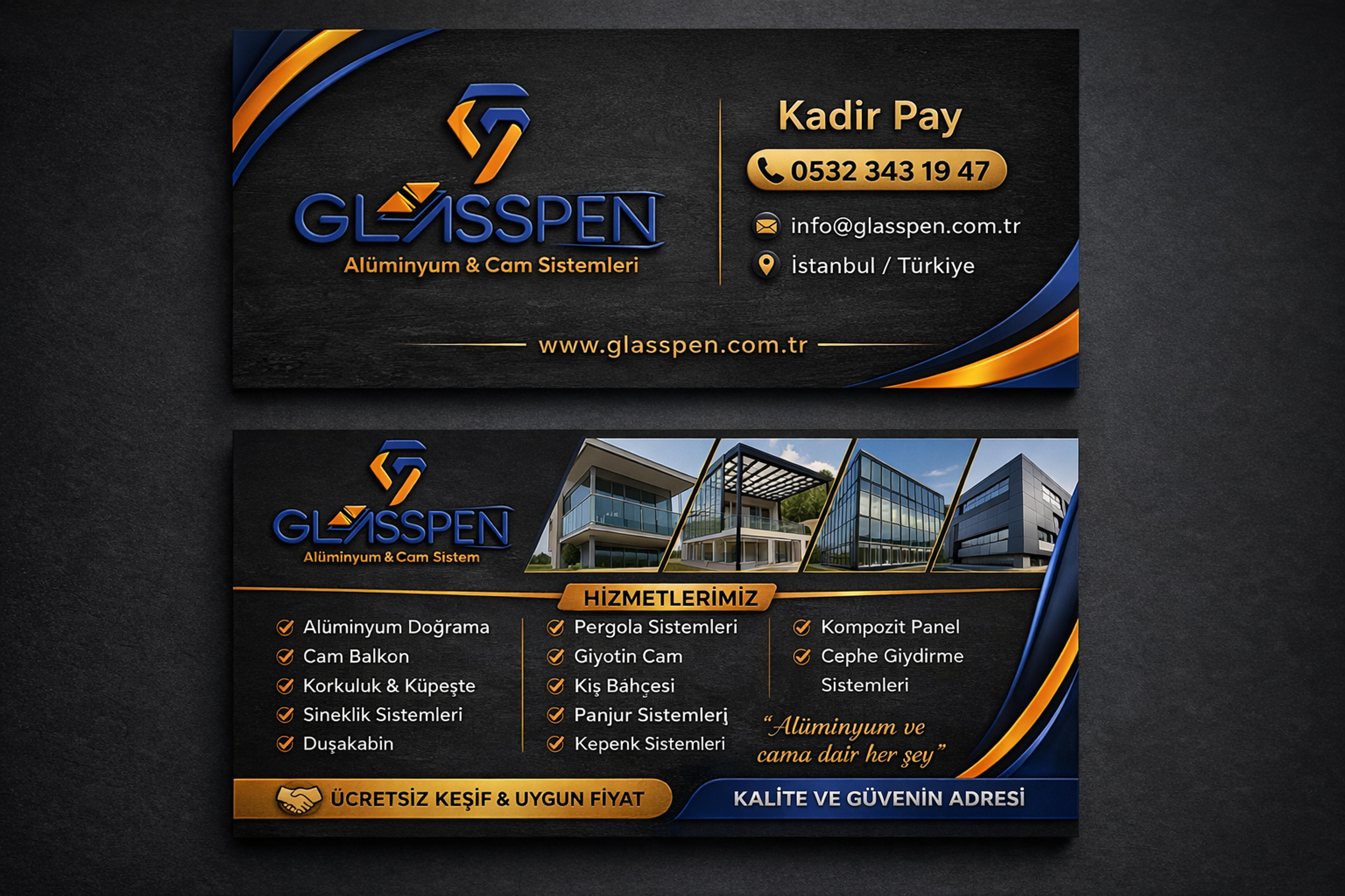 Glasspen