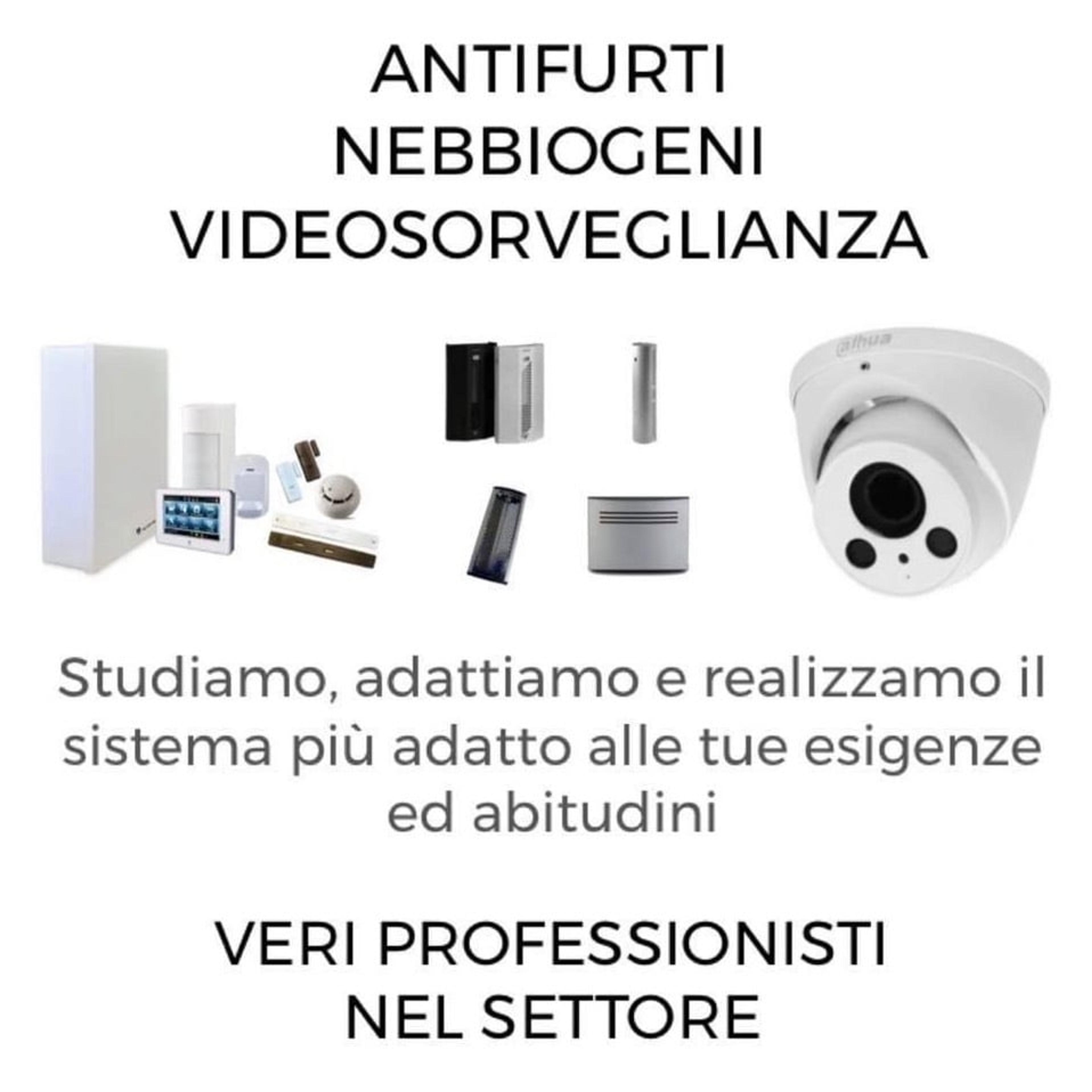 Jorio Antifurti, Nebbiogeni & Videosorveglianza