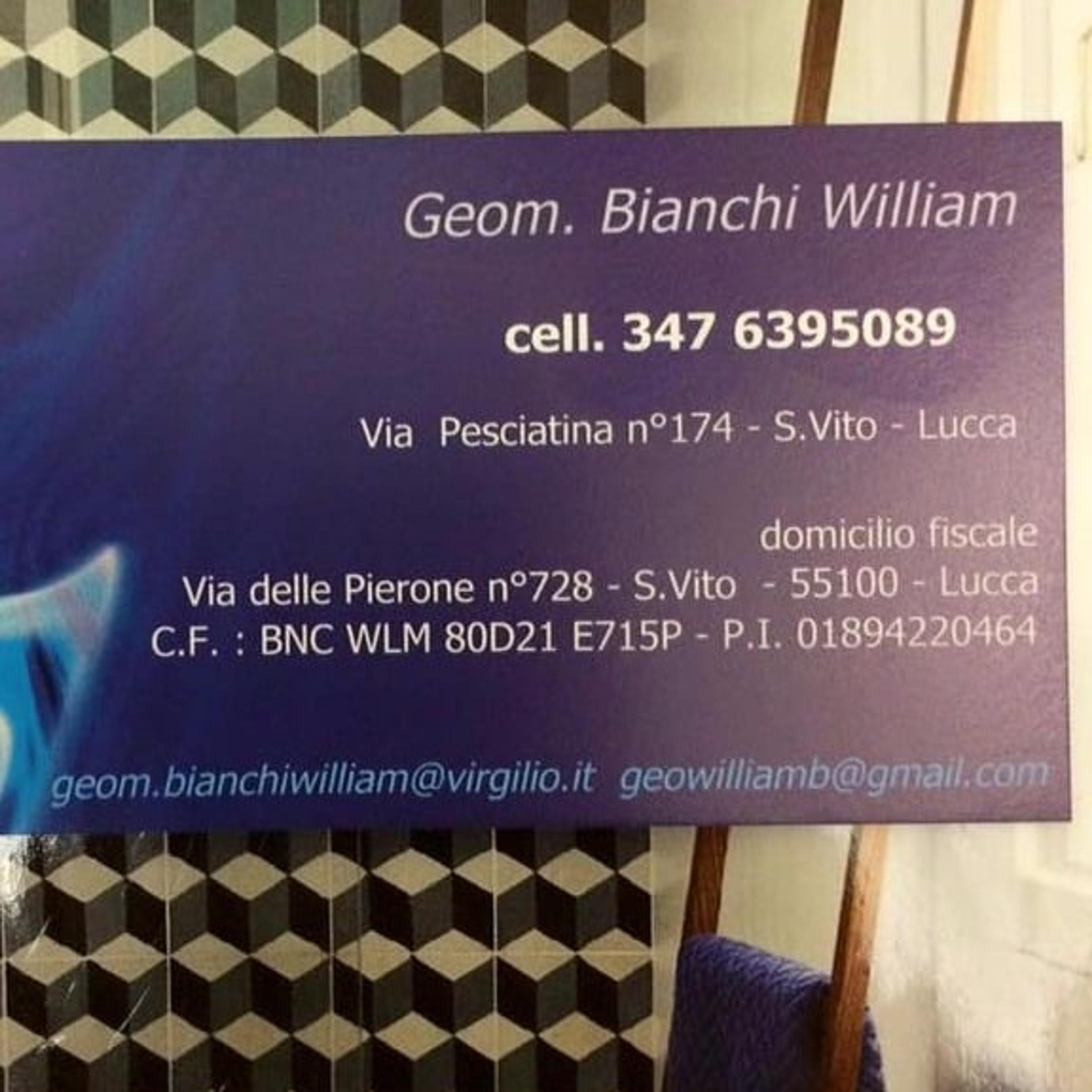 GEOMETRA BIANCHI WILLIAM
