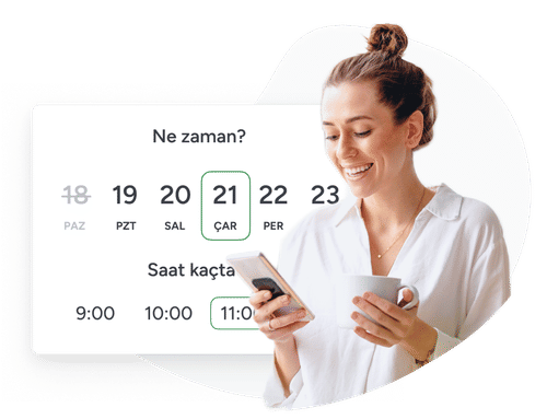 Rezervasyon bilgilerini gir