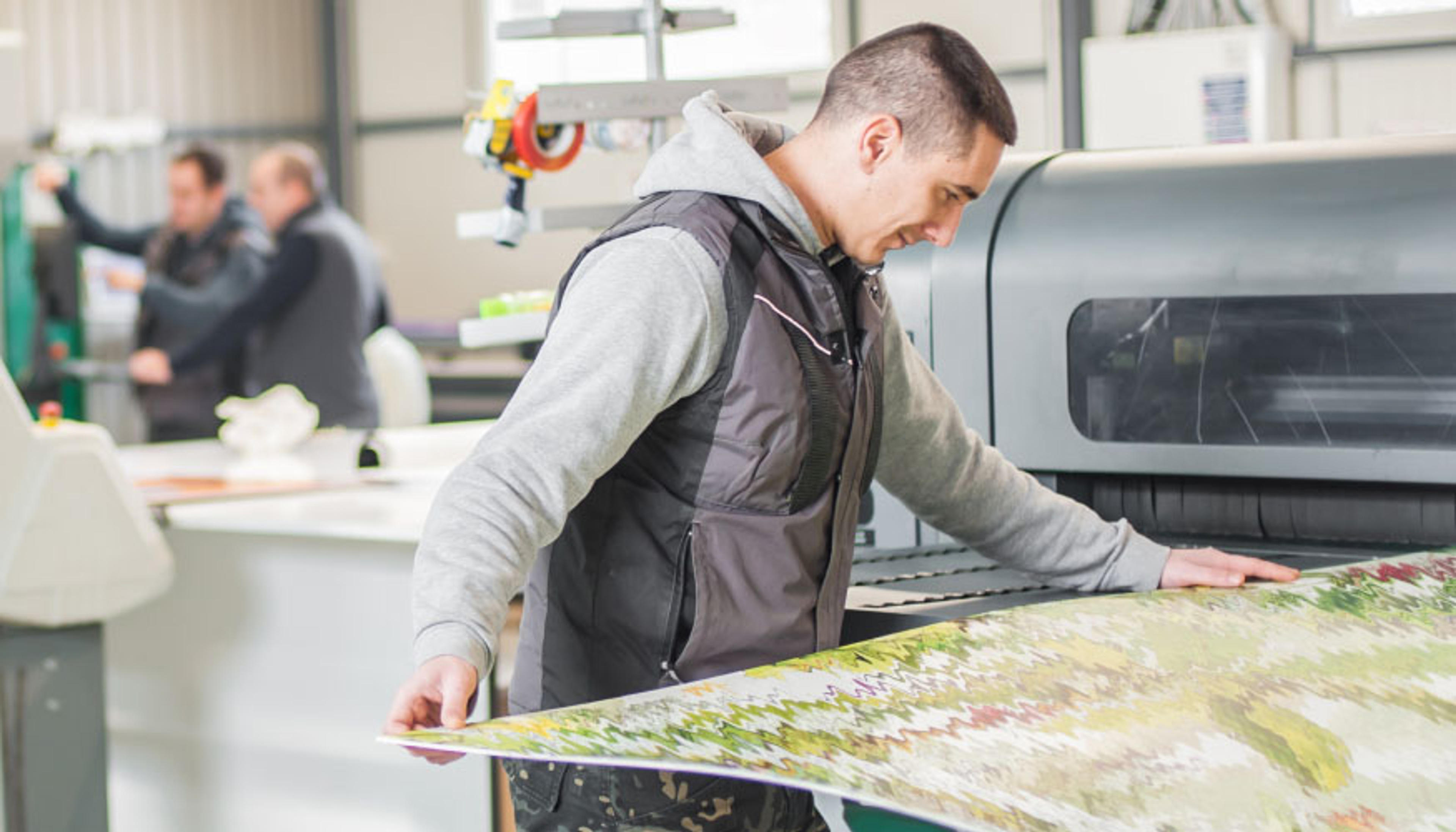 4116 Dijital Baskıcı hazır.