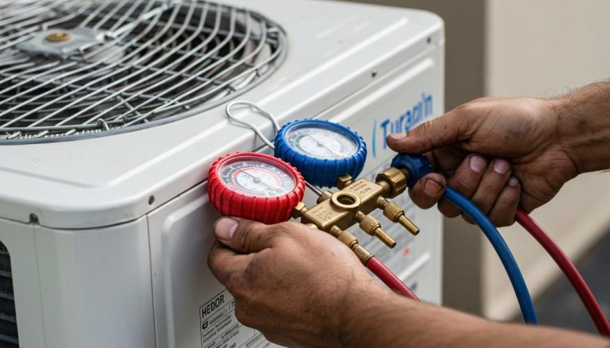 تعبئة فريون مكيف شباك