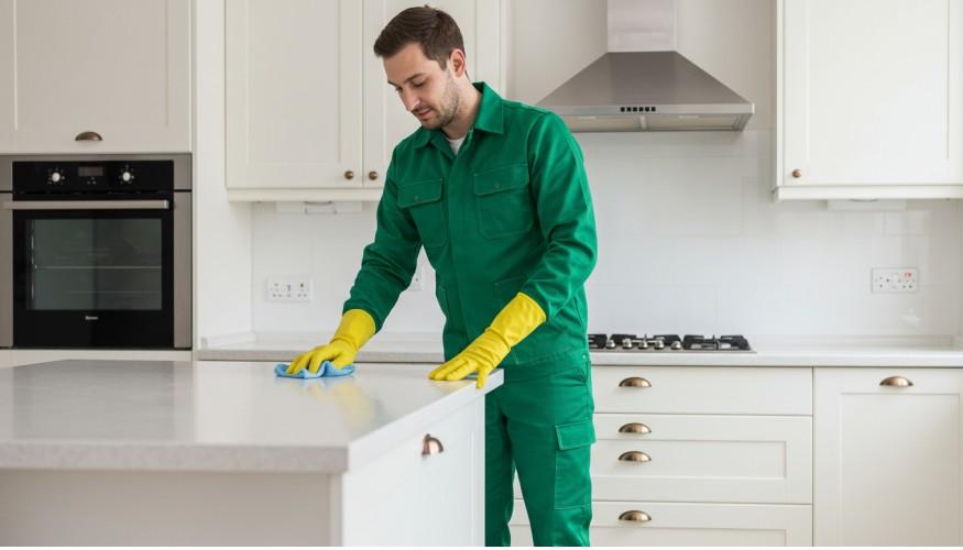 تنظيف بعد التشطيب