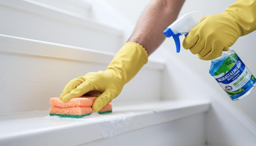 تنظيف السلالم