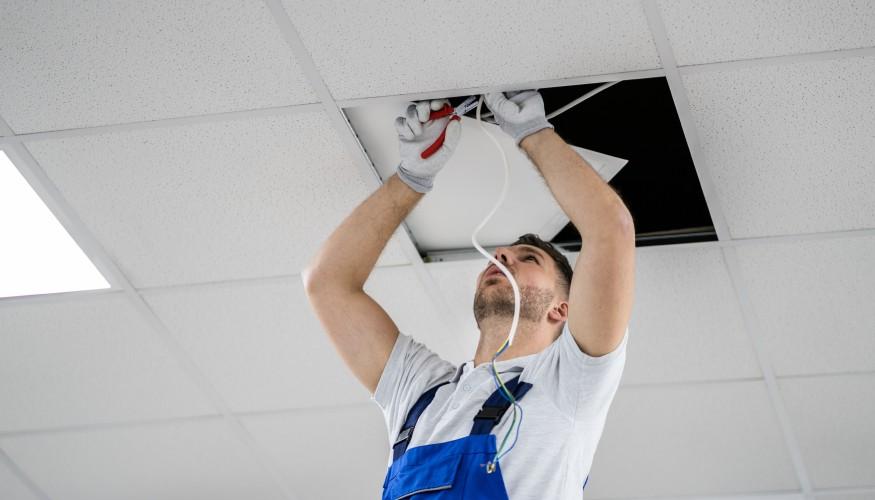 تركيب الاضاءه