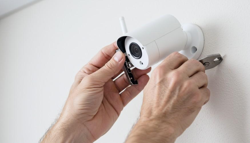 تركيب الكاميرا