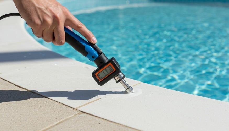 كشف تسربات المسابح