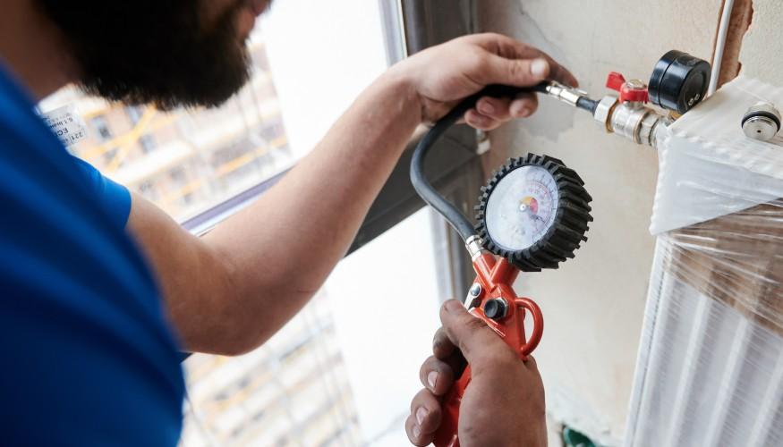 كشف تسربات الغاز