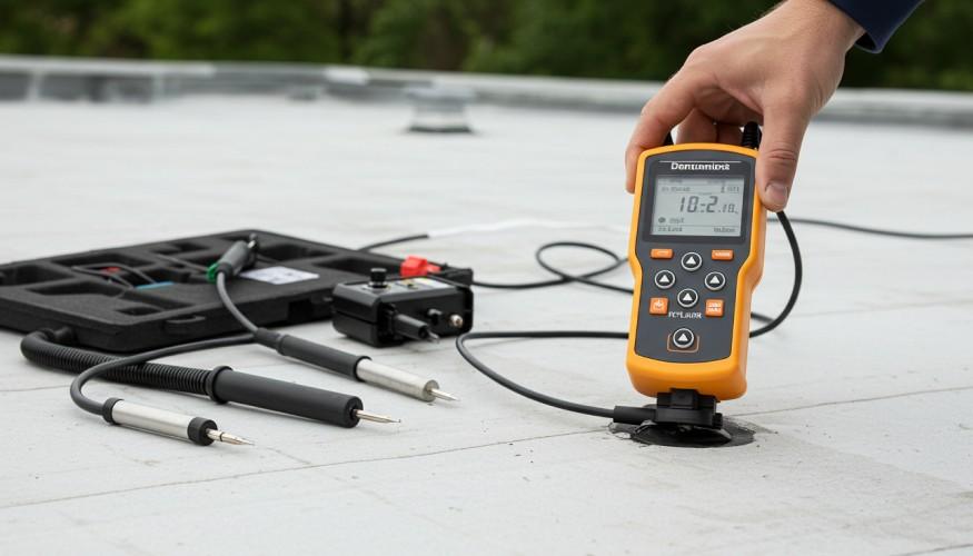 كشف تسربات الاسطح