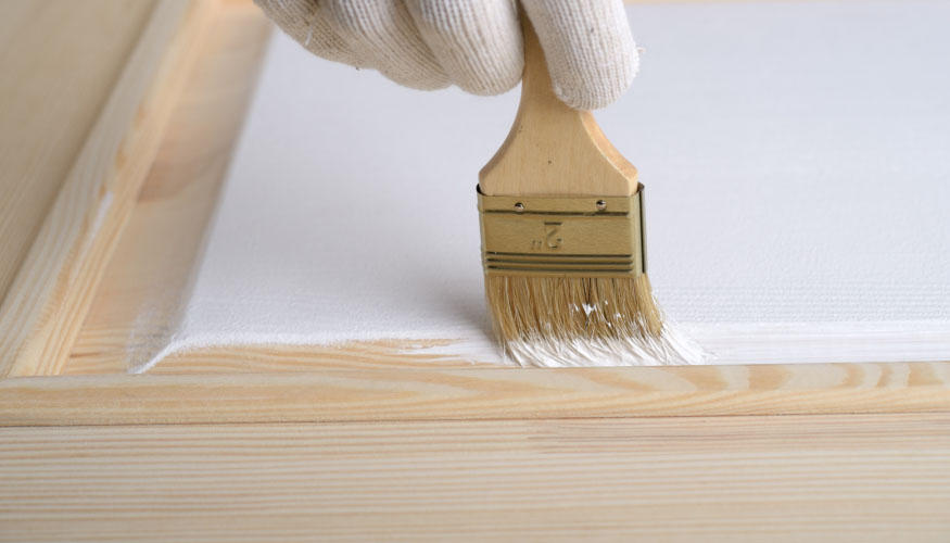 Wooden Door Painting