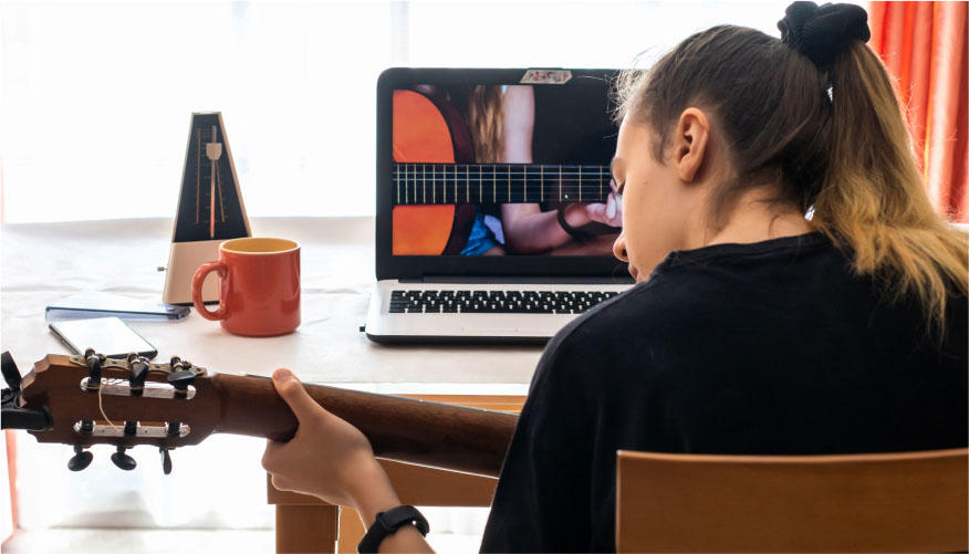 Gitarrenunterricht Online