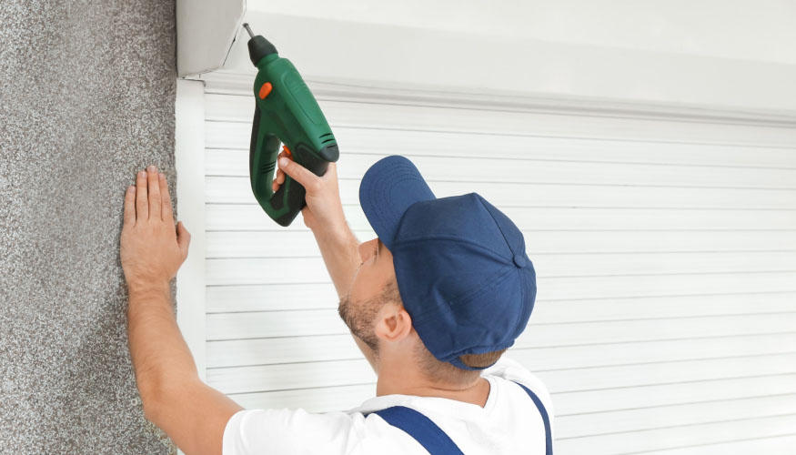 Installation volets roulants