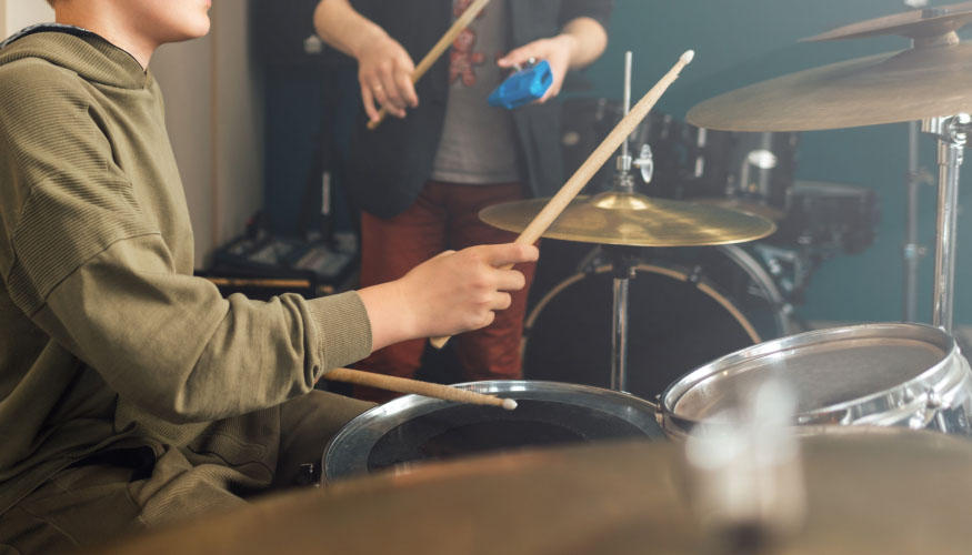 Schlagzeug Lernen