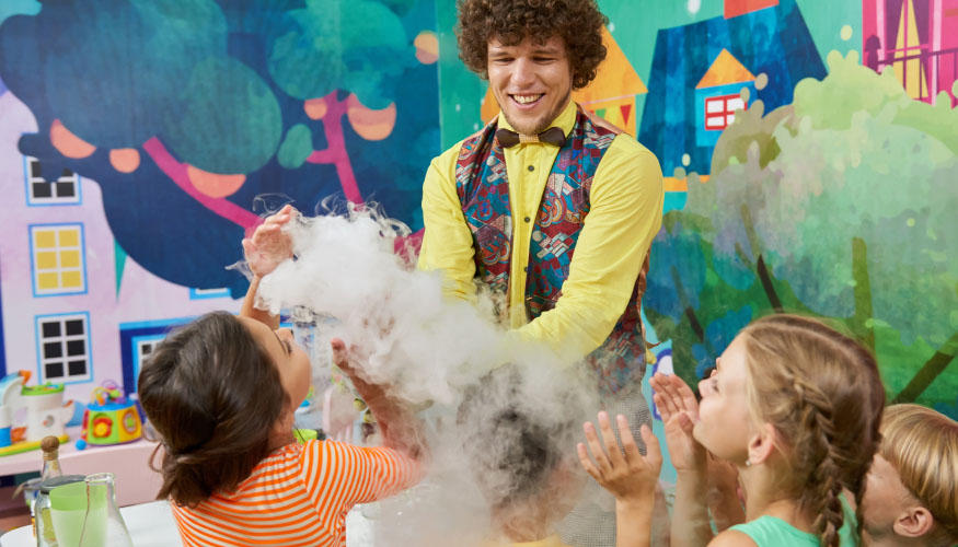 Kindergeburtstag Animation zu Hause