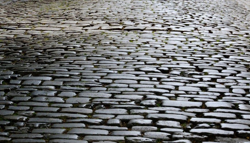 Pflastersteine Verlegen