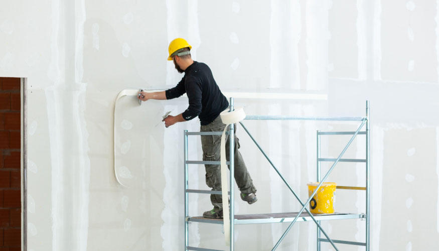 Wand Verputzen