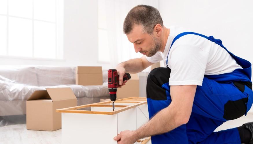 Möbel Aufbauen