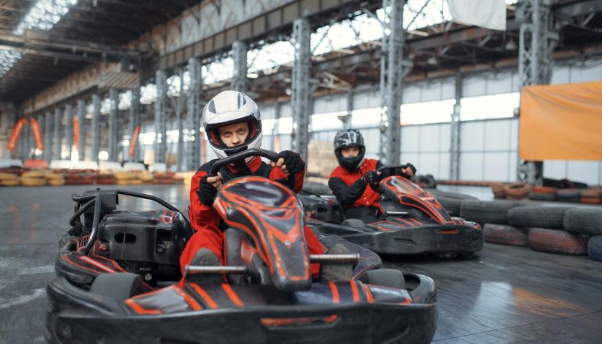Indoor Kartbahn