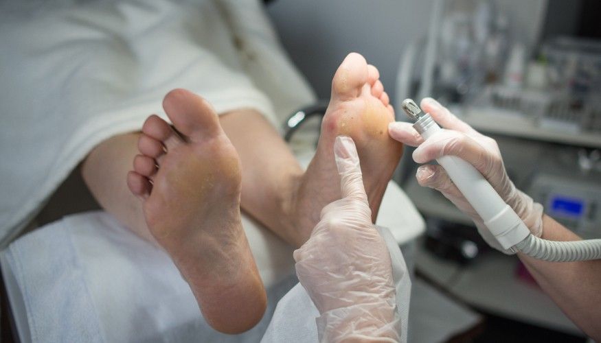 Medizinische Fußpflege