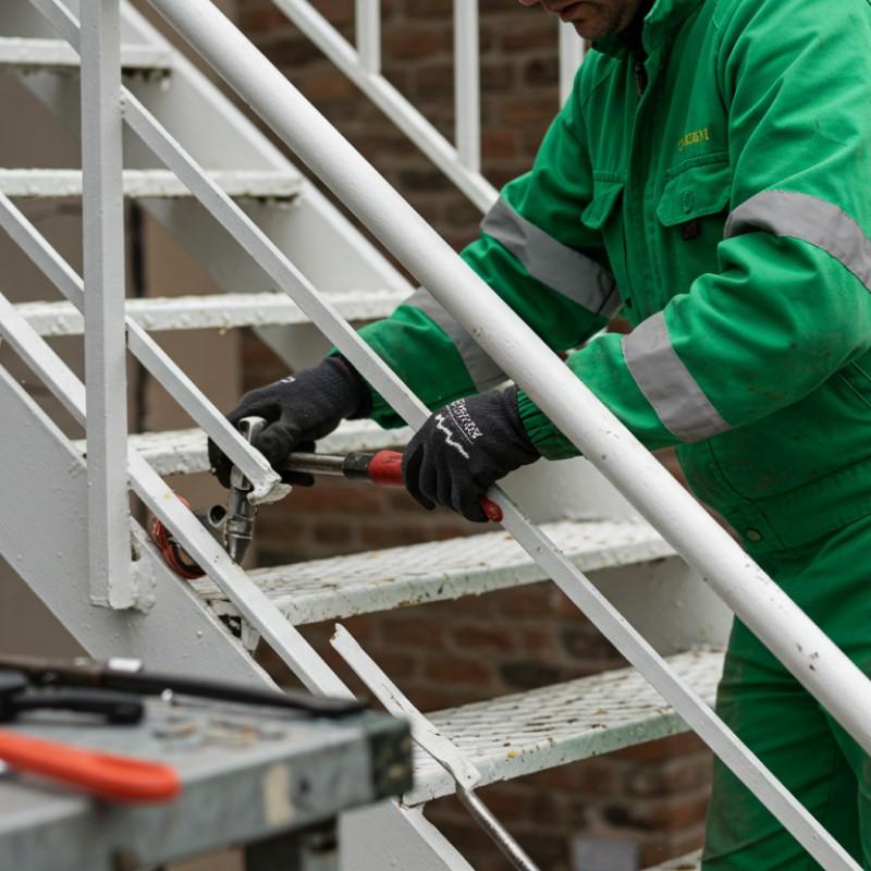 Demir Merdiven Yapımı