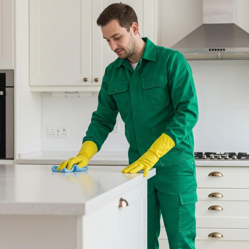 تنظيف بعد التشطيب