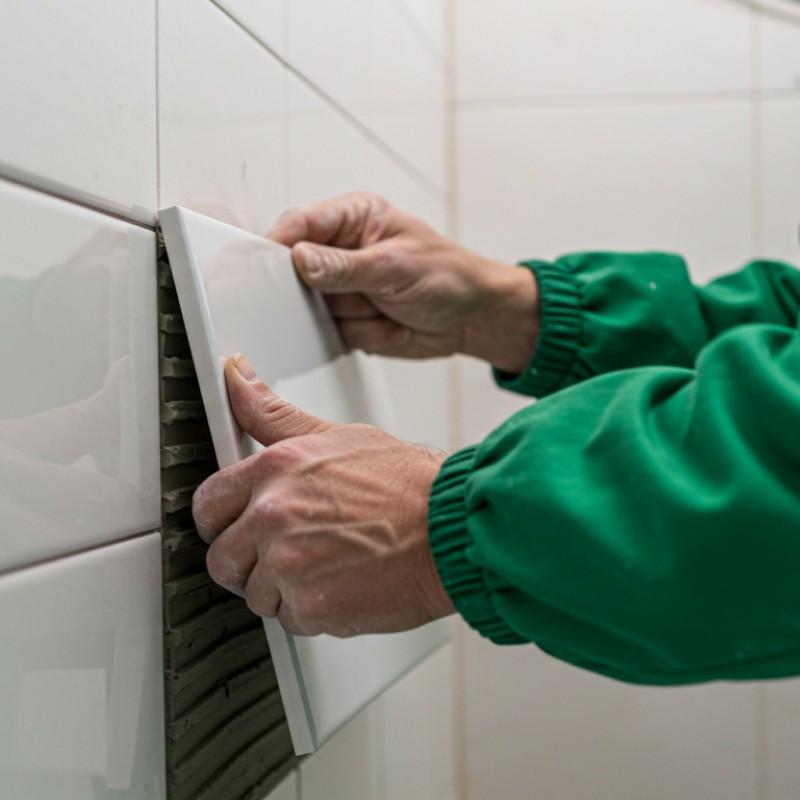 تركيب بلاط حمام