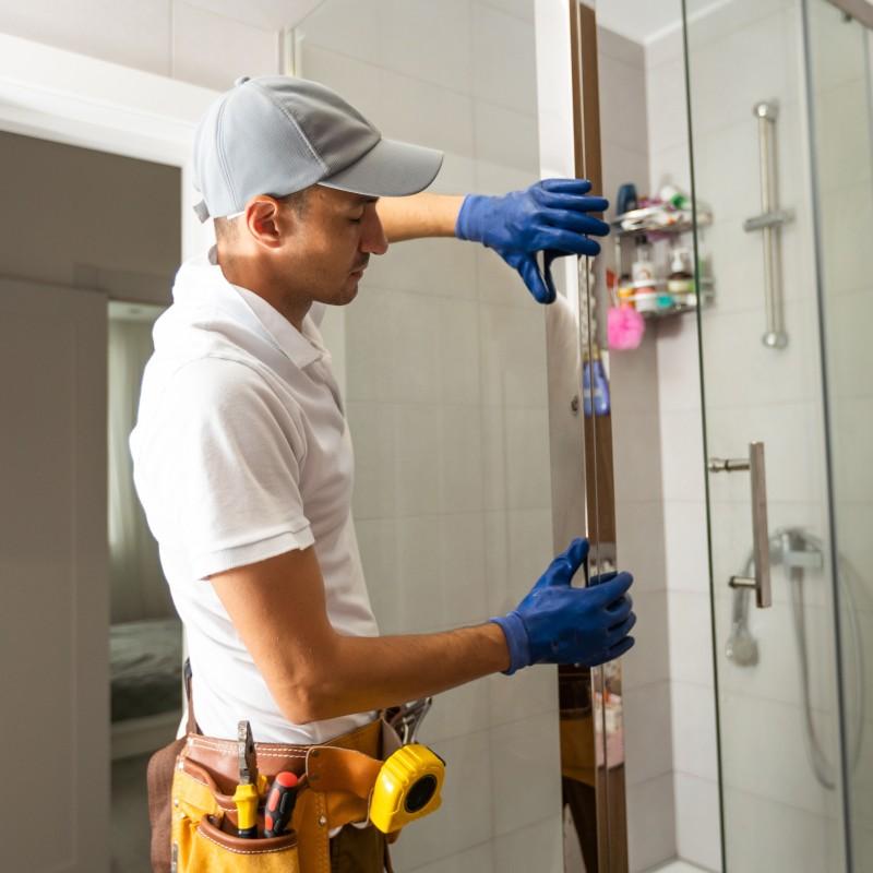 شاورات زجاج