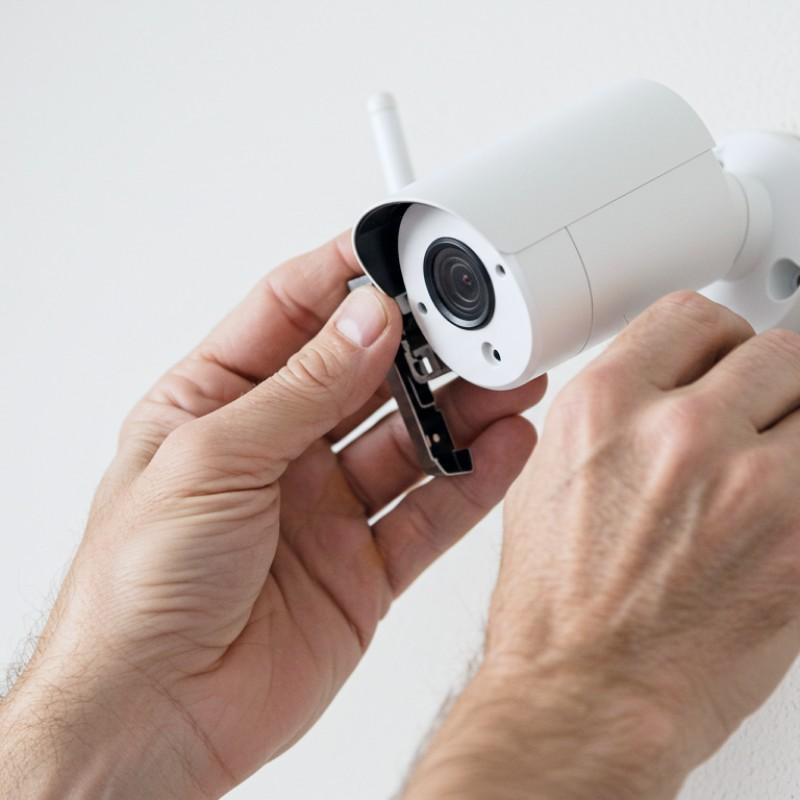 تركيب الكاميرا