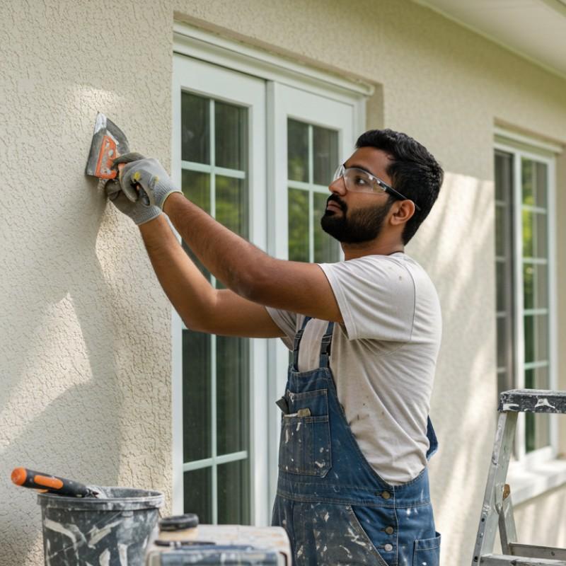 ترميم واجهة منزل