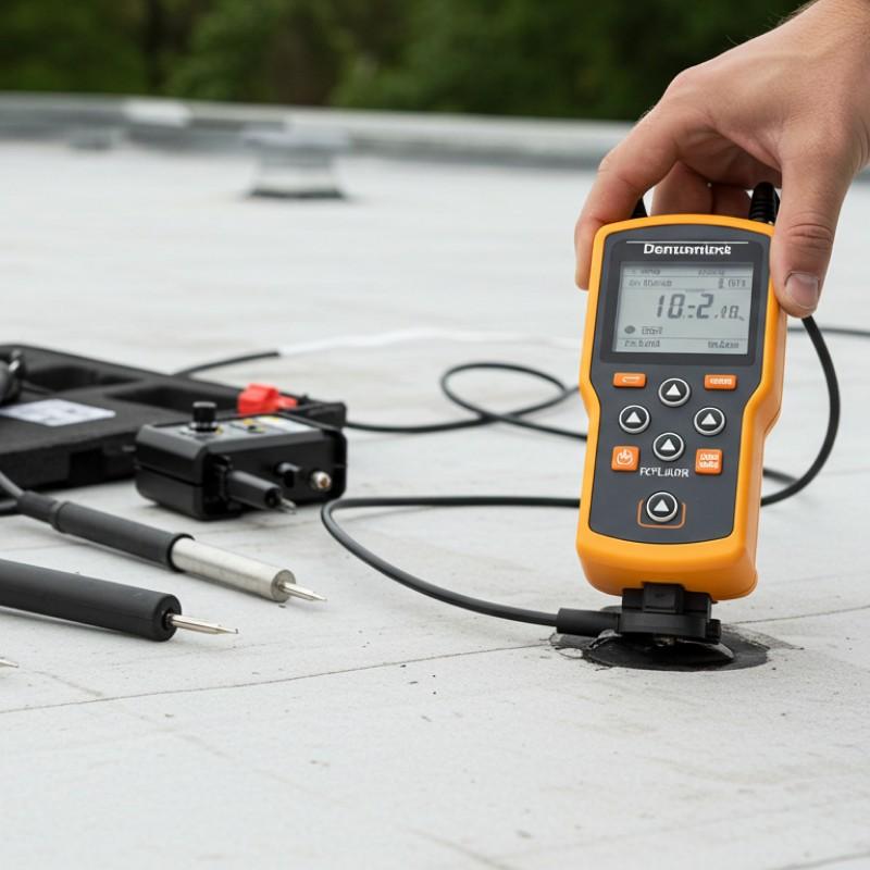 كشف تسربات الاسطح