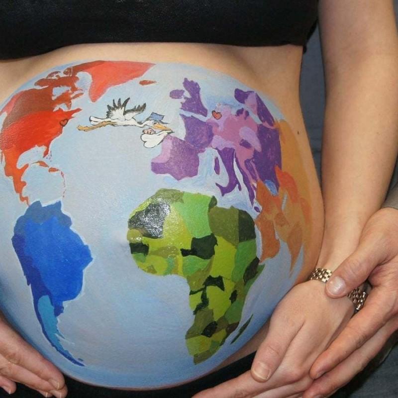 Belly painting