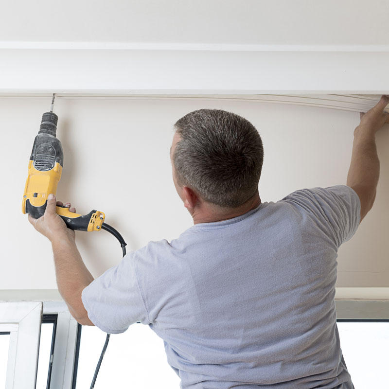 Montare Perdele pe Sina