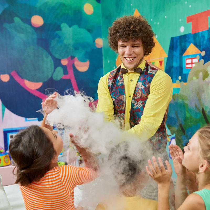 Kindergeburtstag Animation zu Hause