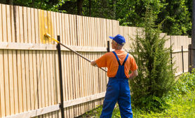 Weekly trending service Fence Painting.