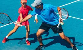 Wöchentlicher Trend-DiensteTennis Training.